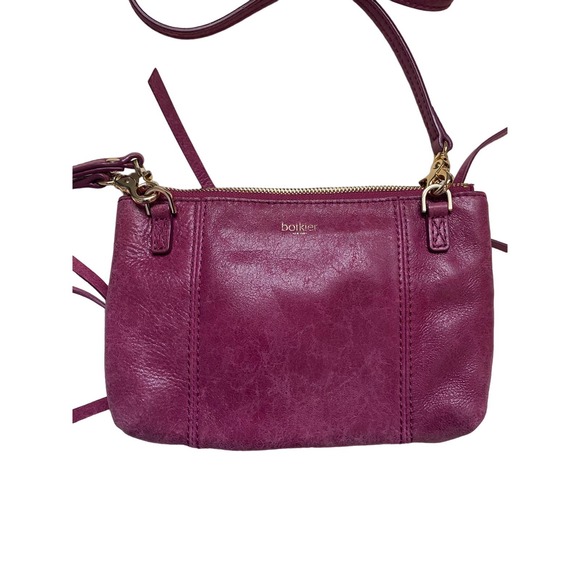 BOTKIER Pink Leather Crossbody - Picture 2 of 3